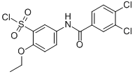 5-(3,4-DICHLORO-BENZOYLAMINO)-2-ETHOXY-BENZENESULFONYL CHLORIDE CAS#: 680617-90-7