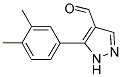 5-(3,4-DIMETHYLPHENYL)-1H-PYRAZOLE-4-CARBALDEHYDE CAS#: 696646-69-2