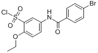 5-(4-BROMO-BENZOYLAMINO)-2-ETHOXY-BENZENESULFONYL CHLORIDE CAS#: 680617-92-9