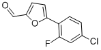 5-(4-CHLORO-2-FLUOROPHENYL)-2-FURALDEHYDE CAS#: 591224-05-4
