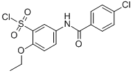 5-(4-CHLORO-BENZOYLAMINO)-2-ETHOXY-BENZENESULFONYL CHLORIDE CAS#: 680617-88-3