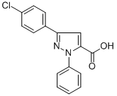5-(4-CHLORO-PHENYL)-2-PHENYL-2H-PYRAZOLE-3-CARBOXYLIC ACID CAS#: 618102-33-3