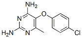 5-(4-Chlorophenoxy)-6-methylpyrimidine-2,4-diamine CAS#: 7331-19-3