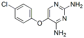 5-(4-Chlorophenoxy)pyrimidine-2,4-diamine CAS#: 7331-20-6