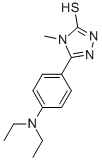 5-[4-(DIETHYLAMINO)PHENYL]-4-METHYL-4H-1,2,4-TRIAZOLE-3-THIOL CAS#: 669748-04-3
