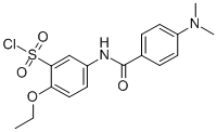 5-(4-DIMETHYLAMINO-BENZOYLAMINO)-2-ETHOXY-BENZENESULFONYL CHLORIDE CAS#: 680617-94-1
