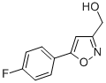 5-(4-FLUOROPHENYL)ISOXAZOLE-3-METHANOL CAS#: 640291-97-0