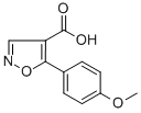 5-(4-METHOXY-PHENYL)-ISOXAZOLE-4-CARBOXYLIC ACID CAS#: 618383-50-9