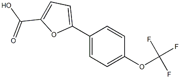 5-[4-(TrifluoroMethoxy)phenyl]furan-2-carboxylic Acid CAS#: 638160-01-7