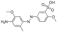 5-[(4-amino-5-methoxy-o-tolyl)azo]-2-methoxybenzenesulphonic acid CAS#: 63216-83-1