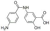 5-[(4-aminobenzoyl)amino]salicylic acid CAS#: 6201-78-1