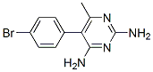 5-(4-bromophenyl)-6-methyl-pyrimidine-2,4-diamine CAS#: 7331-25-1