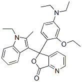 5-[4-(diethylamino)-2-ethoxyphenyl]-5-(1-ethyl-2-methyl-1H-indol-3-yl)furo[3,4-b]pyridin-7(5H)-one CAS#: 69898-41-5