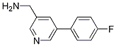 (5-(4-fluorophenyl)pyridin-3-yl)methanamine CAS#: 177976-53-3