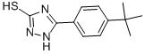 5-[4-(tert-Butyl)phenyl]-1H-1,2,4-triazole-3-thiol CAS#: 69480-15-5