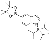 5-(4,4,5,5-TETRAMETHYL-1,3,2-DIOXABOROLAN-2-YL)-1-(TRIISOPROPYLSILYL)-1H-INDOLE CAS#: 690631-97-1