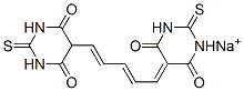 5-[5-(hexahydro-4,6-dioxo-2-thioxo-5-pyrimidinyl)penta-2,4-dienylidene]dihydro-2-thioxopyrimidine-4,6(1H,5H)-dione, monosodium salt CAS#: 63870-35-9
