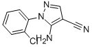 5-AMINO-1-(2-CHLOROPHENYL)-1H-PYRAZOLE-4 CAS#: 64096-89-5