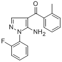 (5-AMINO-1-(2-FLUOROPHENYL)-1H-PYRAZOL-4-YL)(O-TOLYL)METHANONE CAS#: 618091-86-4
