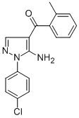 (5-AMINO-1-(4-CHLOROPHENYL)-1H-PYRAZOL-4-YL)(O-TOLYL)METHANONE CAS#: 618091-34-2