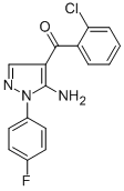 (5-AMINO-1-(4-FLUOROPHENYL)-1H-PYRAZOL-4-YL)(2-CHLOROPHENYL)METHANONE CAS#: 618091-42-2