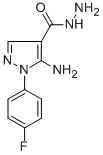 5-AMINO-1-(4-FLUOROPHENYL)-1H-PYRAZOLE-4-CARBOHYDRAZIDE CAS#: 618070-67-0