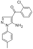 (5-AMINO-1-P-TOLYL-1H-PYRAZOL-4-YL)(2-CHLOROPHENYL)METHANONE CAS#: 618091-13-7