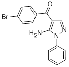 (5-AMINO-1-PHENYL-1H-PYRAZOL-4-YL)(4-BROMOPHENYL)METHANONE CAS#: 618091-10-4