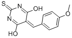 5-ANISYLIDENE-2-THIOBARBITURIC ACID CAS#: 60045-61-6