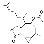 5-Acetoxy-4-(1,5-dimethyl-4-hexenyl)-3,4,5,6,7,7a,8,8a-octahydro-7-methyl-1H-cyclopropa[3,4]cycloocta[1,2-c]furan-1-one CAS#: 65043-52-9