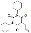 5-Allyl-1,3-dicyclohexyl-2,4,6(1H,3H,5H)-pyrimidinetrione CAS#: 743-43-1