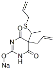 5-Allyl-5-[1-(allylthio)ethyl]-2-sodiooxy-4,6(1H,5H)-pyrimidinedione CAS#: 66941-48-8