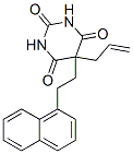 5-Allyl-5-[2-(1-naphtyl)ethyl]-2,4,6(1H,3H,5H)-pyrimidinetrione CAS#: 66941-82-0