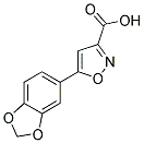 5-BENZO[1,3]DIOXOL-5-YL-ISOXAZOLE-3-CARBOXYLIC ACID CAS#: 668971-47-9