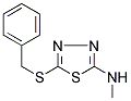 5-(BENZYLTHIO)-N-METHYL-1,3,4-THIADIAZOL-2-AMINE CAS#: 65373-29-7