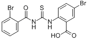 5-BROMO-2-[[[(2-BROMOBENZOYL)AMINO]THIOXOMETHYL]AMINO]-BENZOIC ACID CAS#: 530155-08-9
