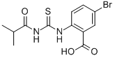 5-BROMO-2-[[[(2-METHYL-1-OXOPROPYL)AMINO]THIOXOMETHYL]AMINO]-BENZOIC ACID CAS#: 637728-16-6