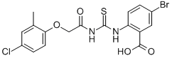 5-BROMO-2-[[[[(4-CHLORO-2-METHYLPHENOXY)ACETYL]AMINO]THIOXOMETHYL]AMINO]-BENZOIC ACID CAS#: 531517-25-6
