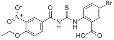 5-BROMO-2-[[[(4-ETHOXY-3-NITROBENZOYL)AMINO]THIOXOMETHYL]AMINO]-BENZOIC ACID CAS#: 530134-26-0
