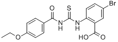 5-BROMO-2-[[[(4-ETHOXYBENZOYL)AMINO]THIOXOMETHYL]AMINO]-BENZOIC ACID CAS#: 530146-22-6