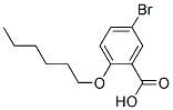 5-BROMO-2-(HEXYLOXY)BENZOIC ACID CAS#: 62176-19-6