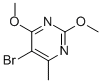 5-BROMO-2,4-DIMETHOXY-6-METHYLPYRIMIDINE CAS#: 7752-70-7