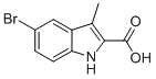 5-BROMO-3-METHYL-1H-INDOLE-2-CARBOXYLIC ACID CAS#: 70070-32-5