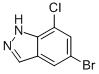 5-BROMO-7-CHLORO-1H-INDAZOLE CAS#: 635712-44-6