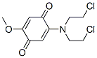 5-[Bis(2-chloroethyl)amino]-2-methoxy-1,4-benzoquinone CAS#: 64048-63-1