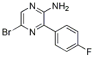 5-BroMo-3-(4-fluoro-phenyl)-pyrazin-2-ylaMine CAS#: 625848-12-6