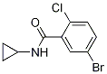 5-Bromo-2-chloro-N-cyclopropylbenzamide CAS#: 669734-35-4