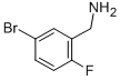 5-Bromo-2-fluorobenzylamine. CAS#: 190656-34-9