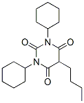 5-Butyl-1,3-dicyclohexyl-2,4,6(1H,3H,5H)-pyrimidinetrione CAS#: 745-33-5