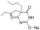 5-Butyl-5-(ethylthiomethyl)-2-sodiooxy-4,6(1H,5H)-pyrimidinedione CAS#: 67050-30-0